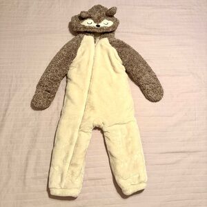 koala baby hedgehog thick warm cotton onesie